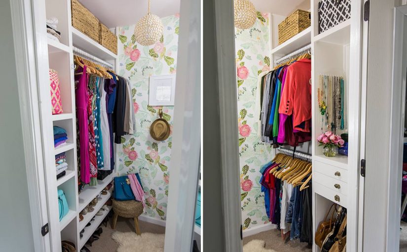 20+ Incredible Small Walk-in Closet Ideas & Makeovers