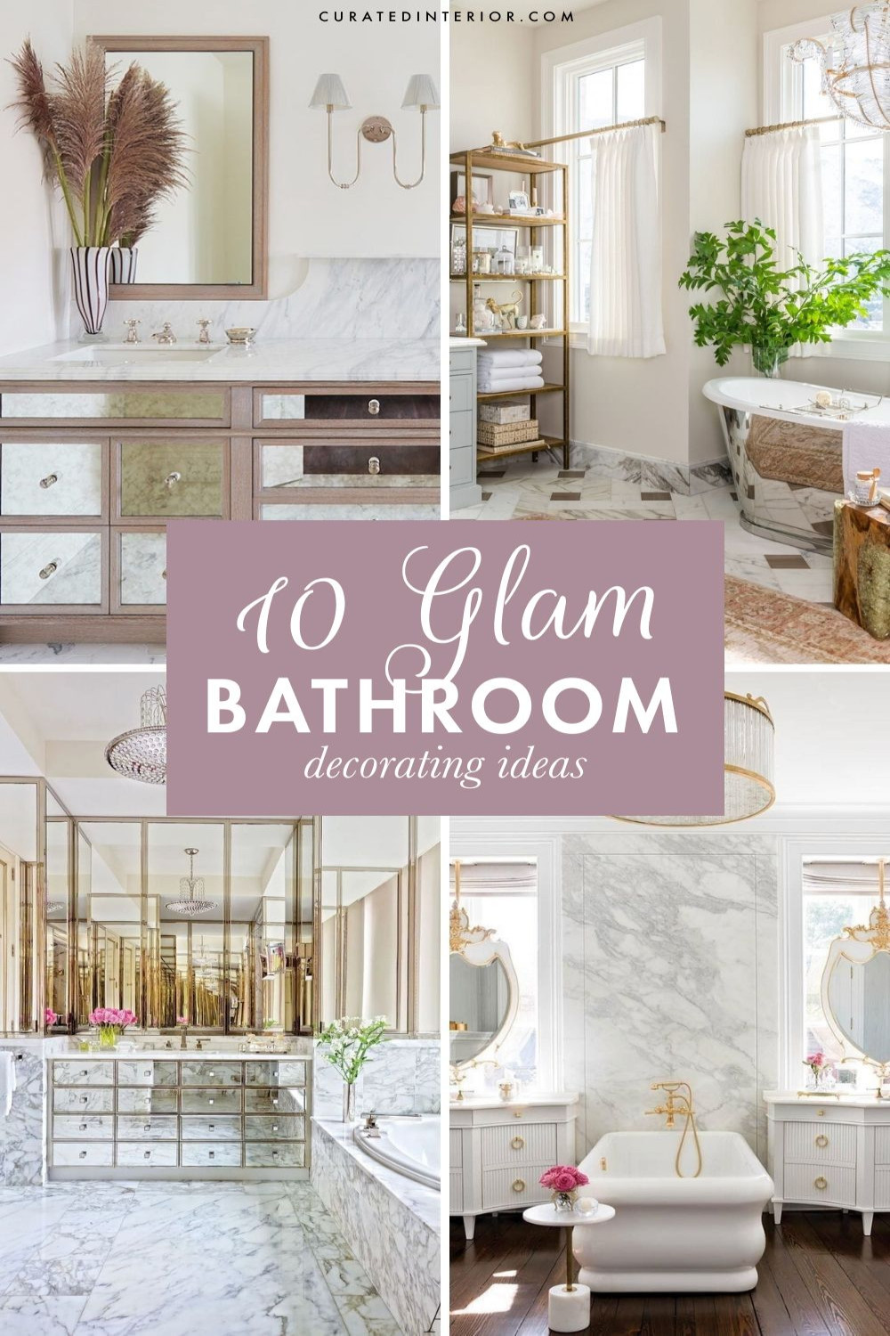 Best Glam Bathroom Decor Ideas You