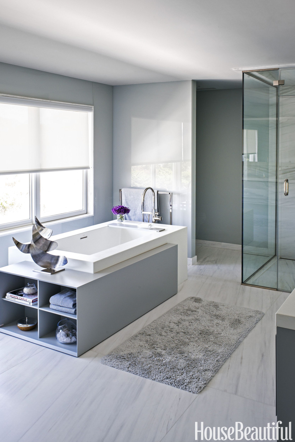 Best Gray and White Bathroom ideas in  - Gray and White