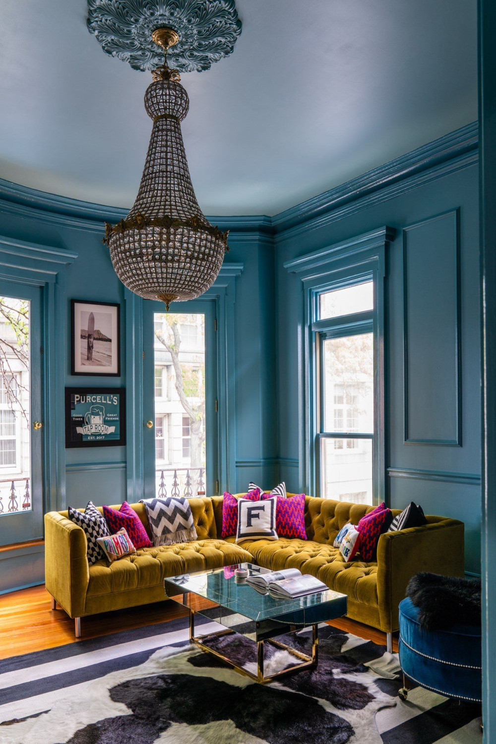 Blue Living Room   Inspiring Blue Living Room Ideas