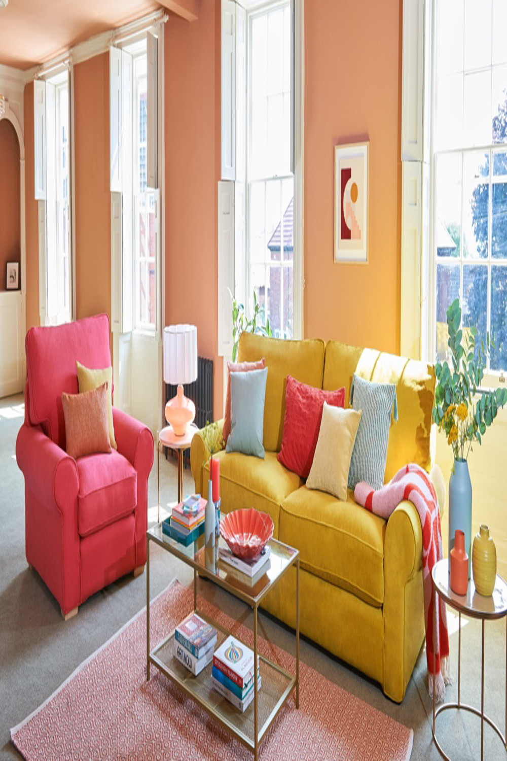 colorful living room ideas for a vibrant update  Real Homes
