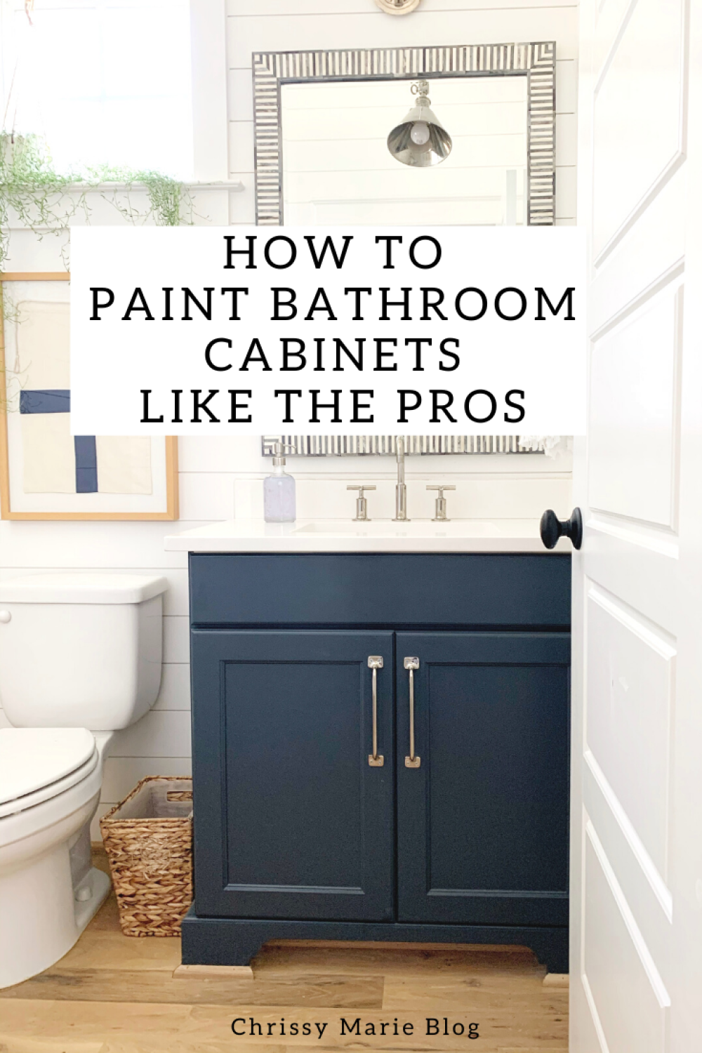 Painting Bathroom Cabinets: A Beginner