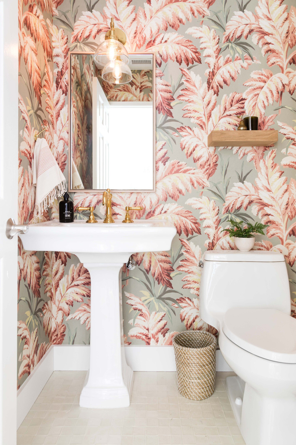 Bathroom Wallpaper Ideas to Prove It