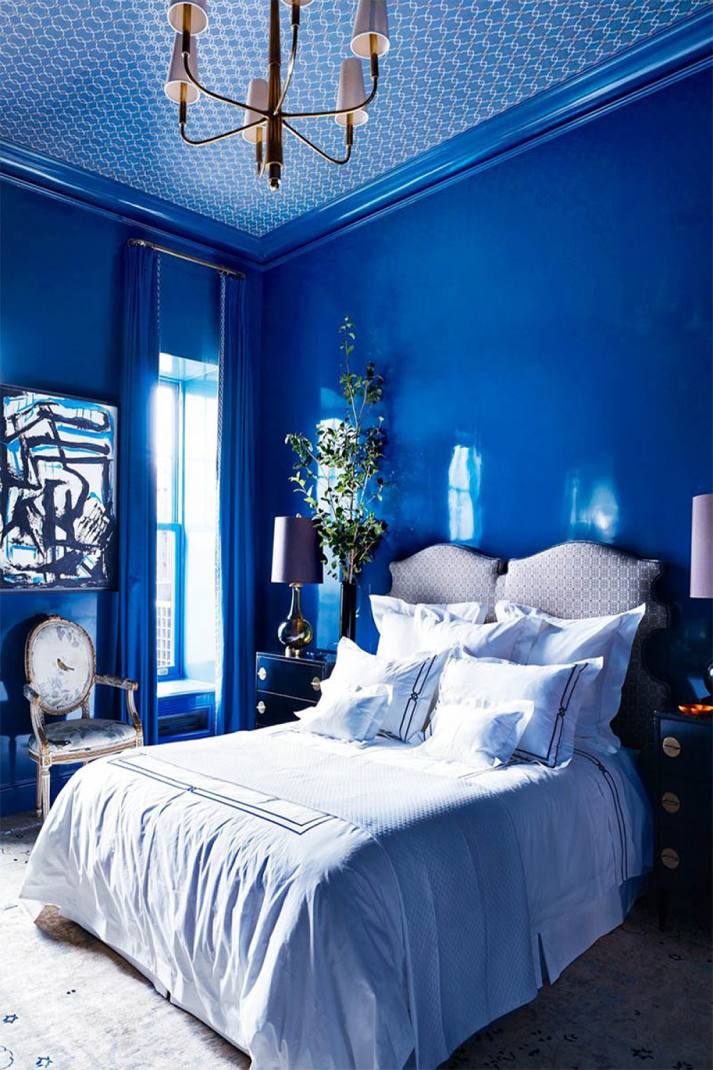 Beautiful Blue Bedrooms - Tips And Inspiration For  - Posh Pennies