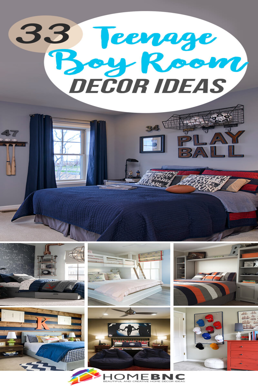 Best Teenage Boy Room Decor Ideas and Designs for