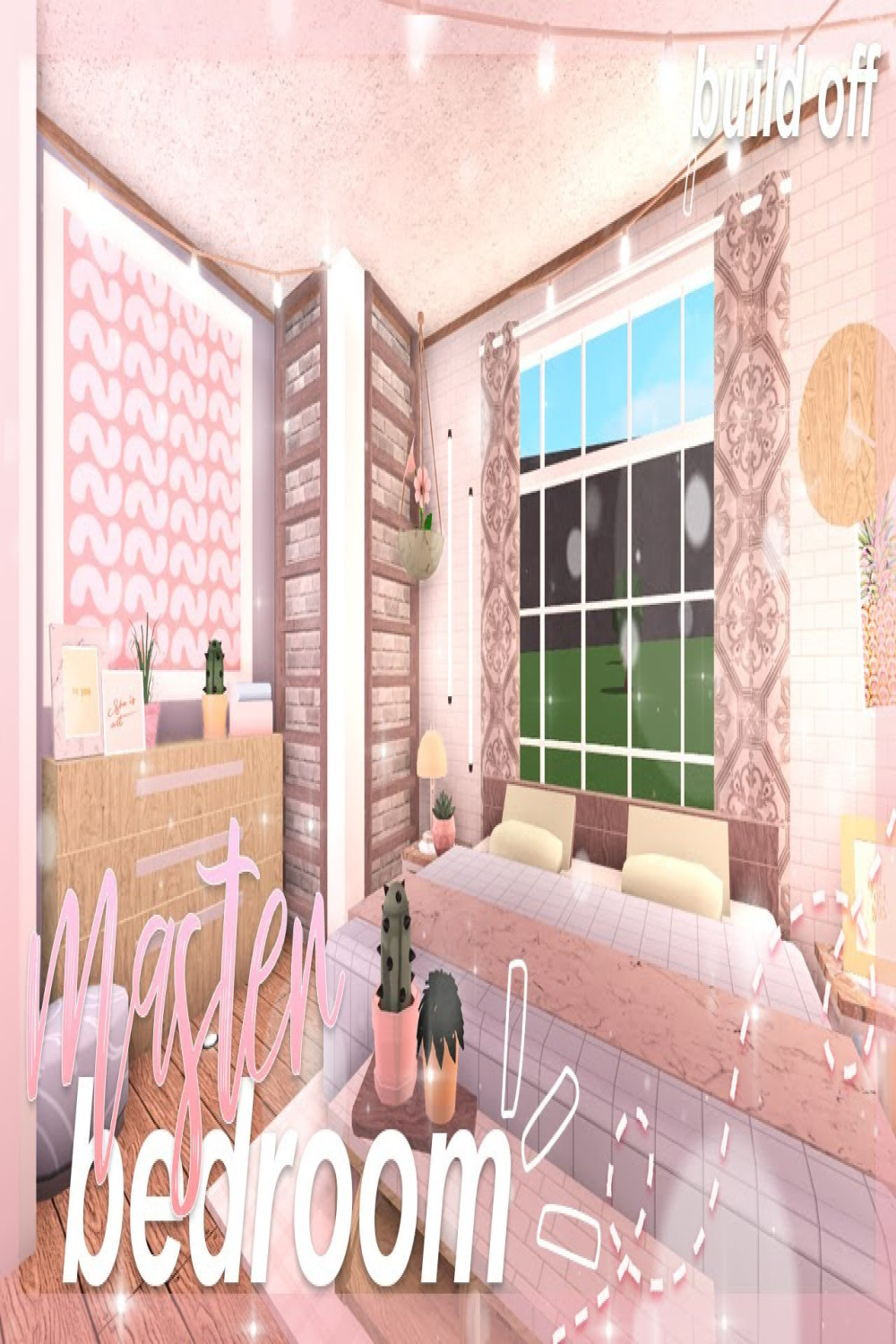 Bloxburg  Master Bedroom Build Off  + Giveaway!