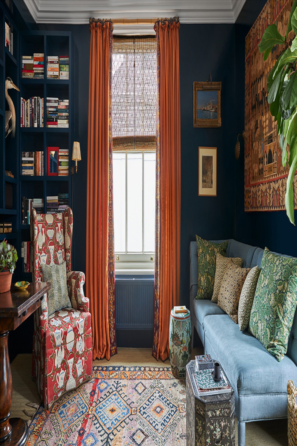 Colour series: Decorating with blue - The English Home