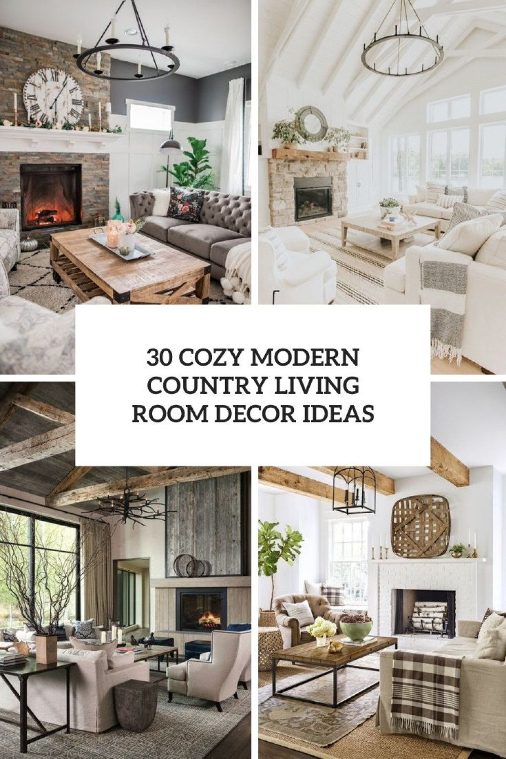 10 Charming Country Living Room Decorating Ideas – Joseph Bosco ...