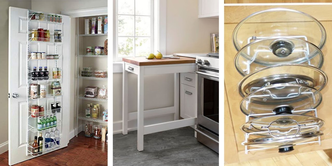 Easy Small Kitchen Storage Ideas