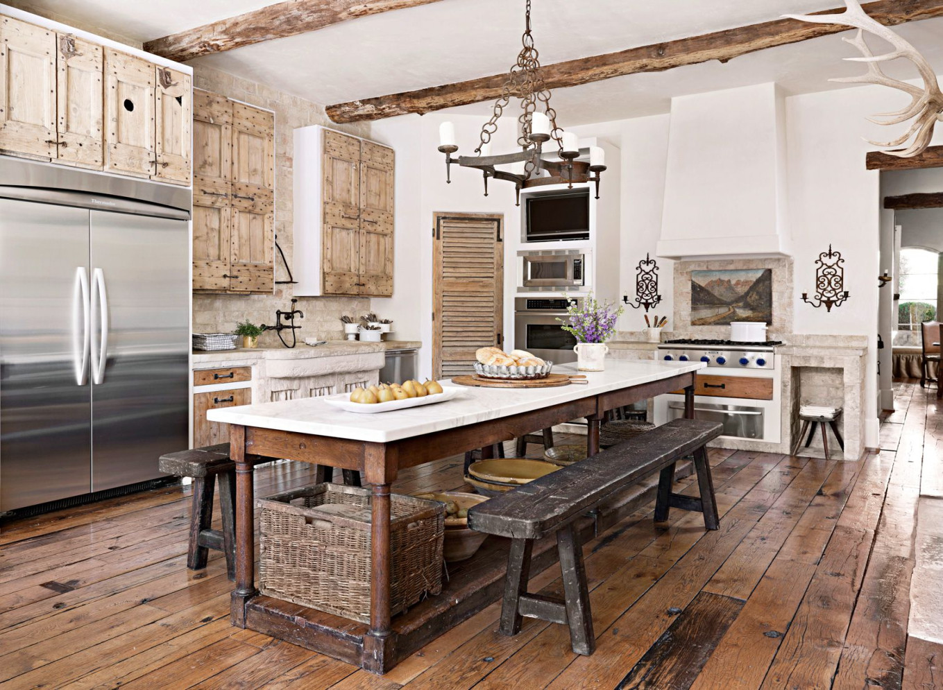 French-Inspired Kitchens With Timeless Style