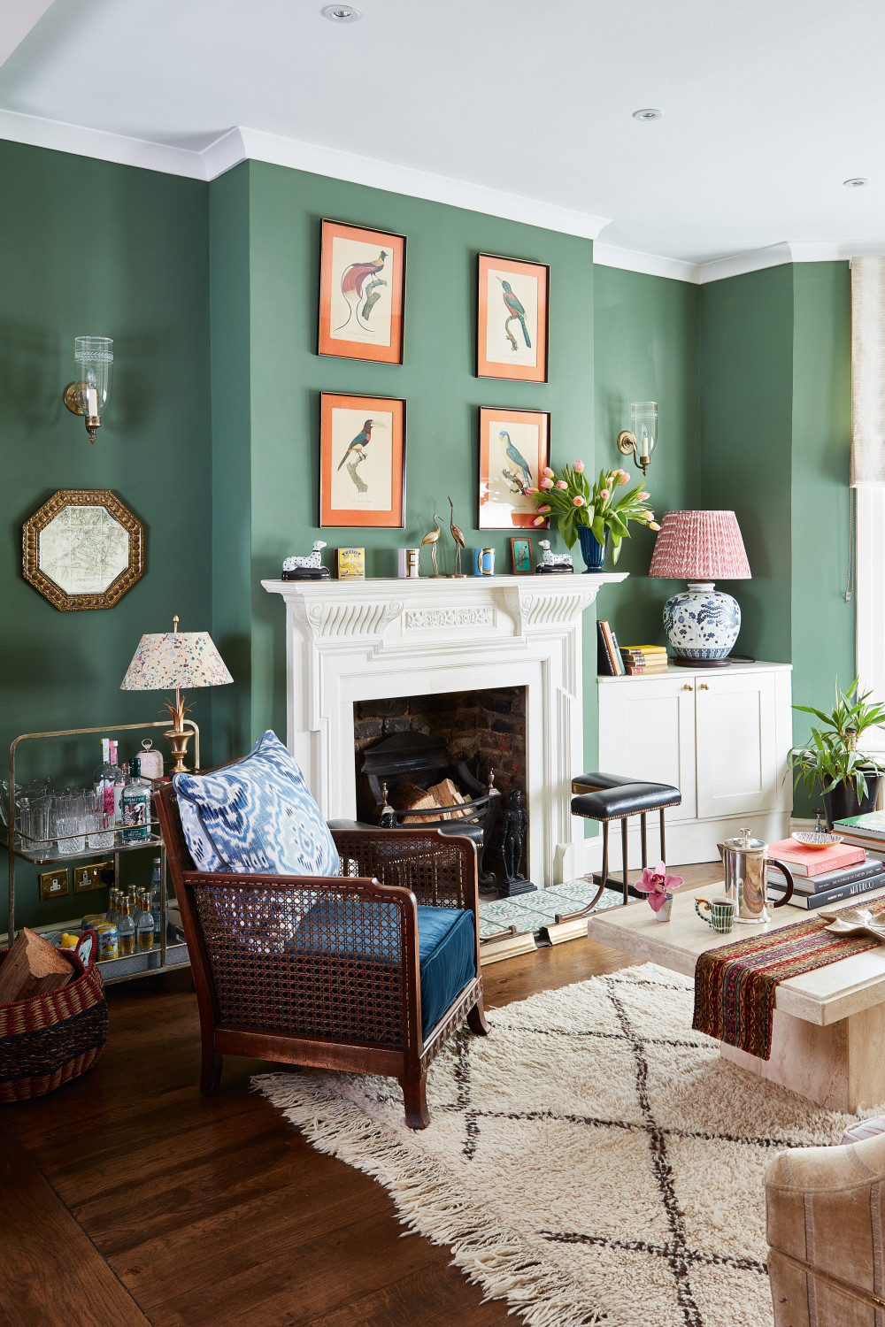 green living room ideas that are the perfect spring refresh