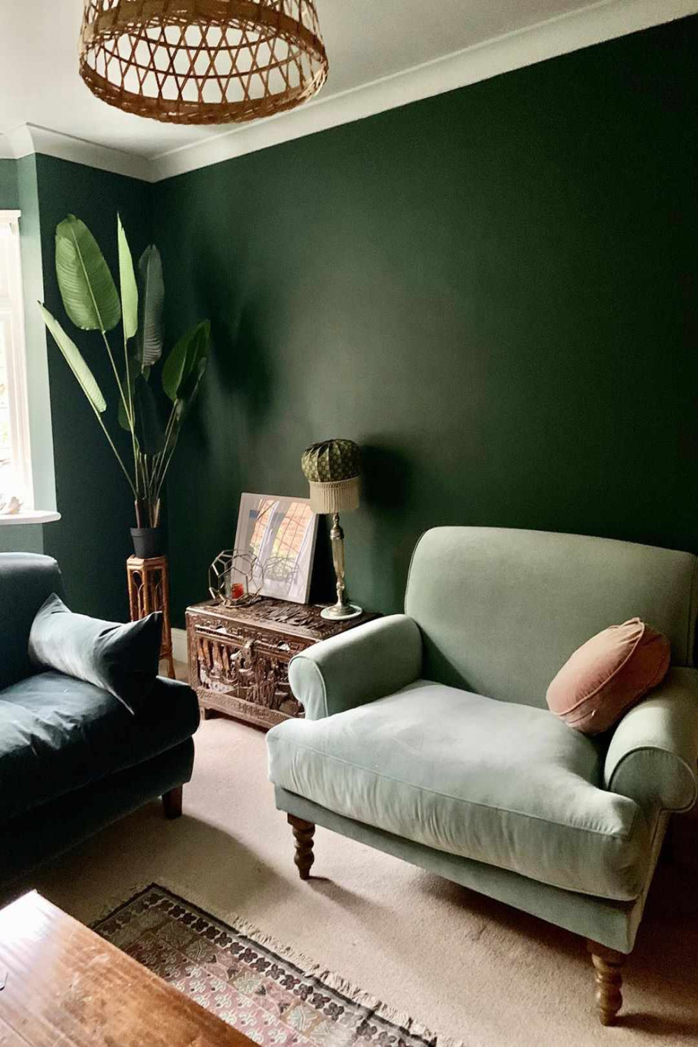 Green Living Rooms