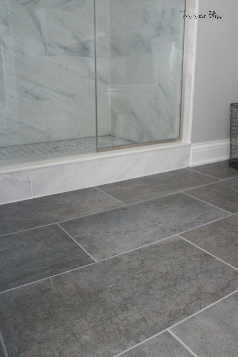 Grey Bathroom Floor Tiles Ideas  Marble tile bathroom, Grey floor