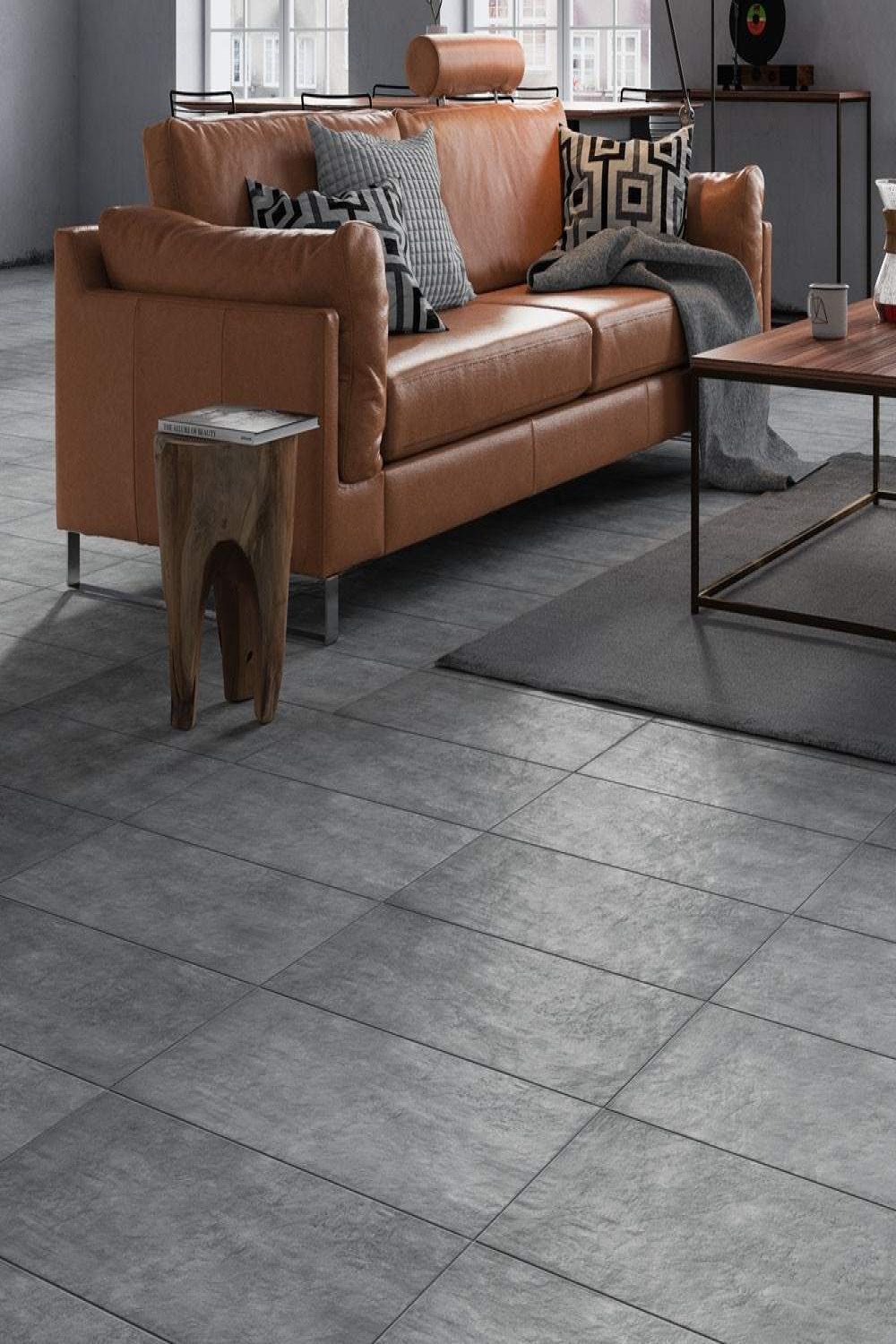 Grey Living Room Idea Based on Floor Trends - Walls and Floors