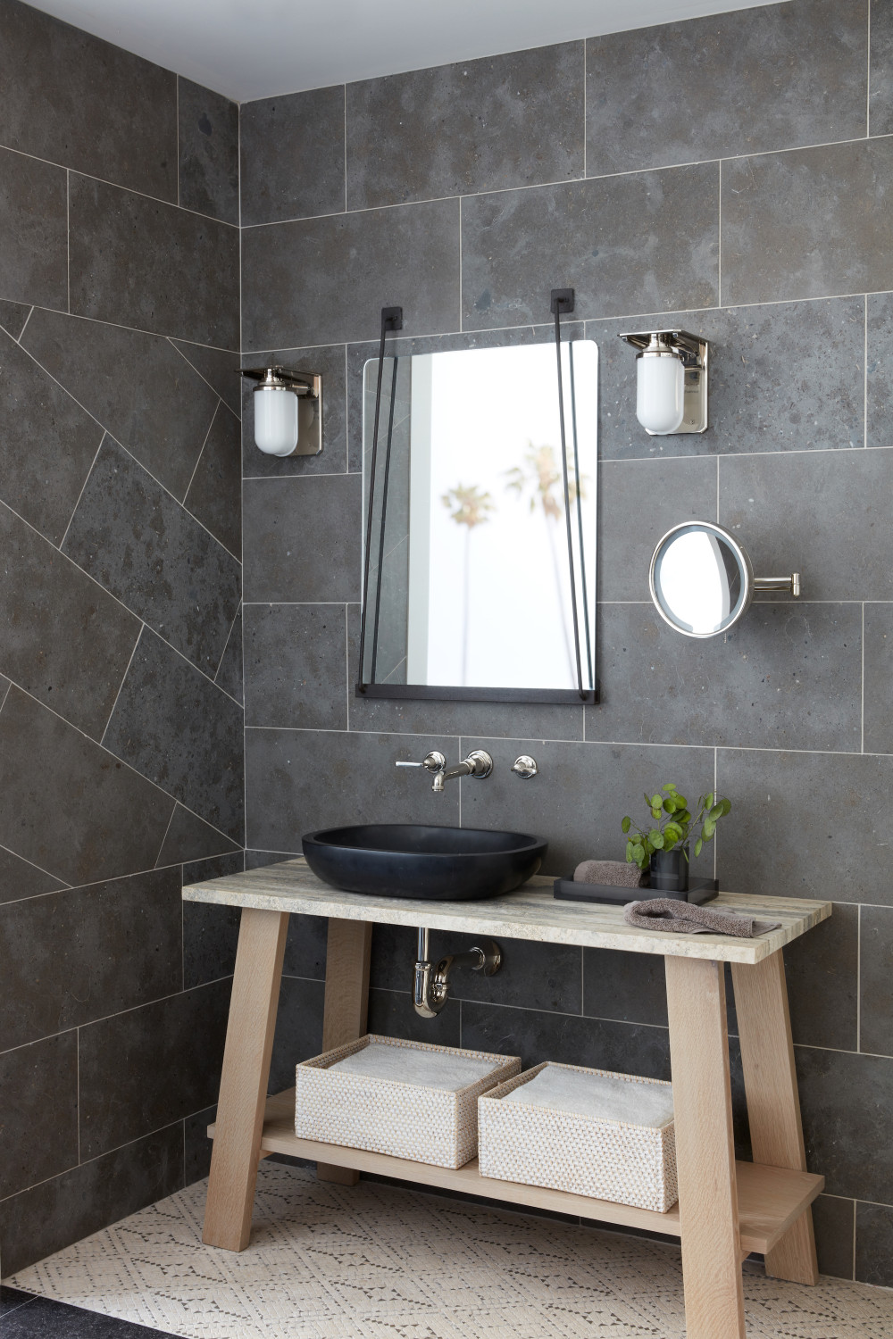 grey tile ideas for bathrooms – inspiring looks from a color