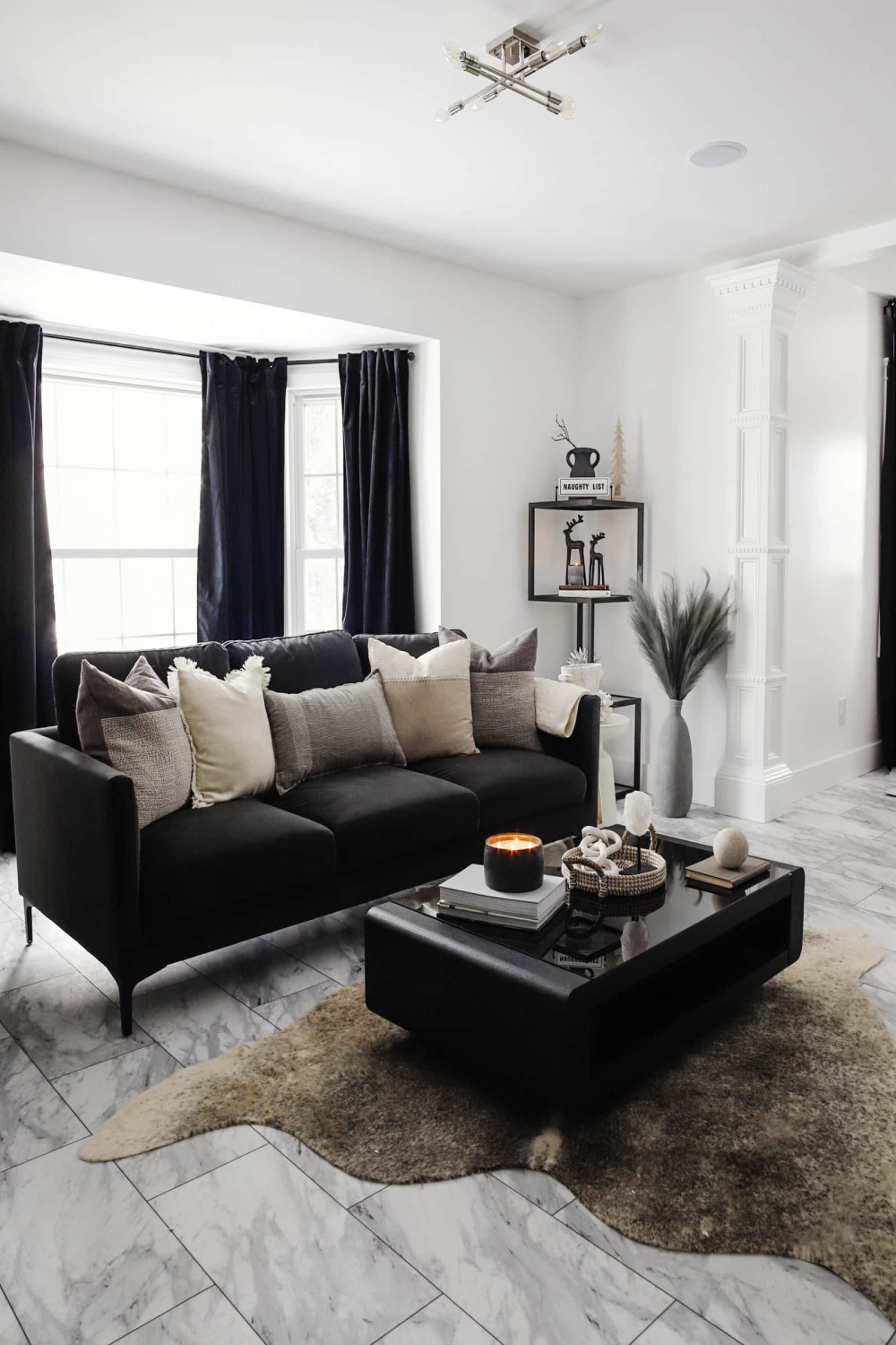 How to Style a Black Sofa  Castlery United States
