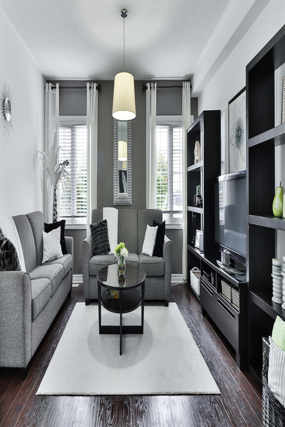 Modern Black and Gray Living Room Ideas  DeCasa Collections