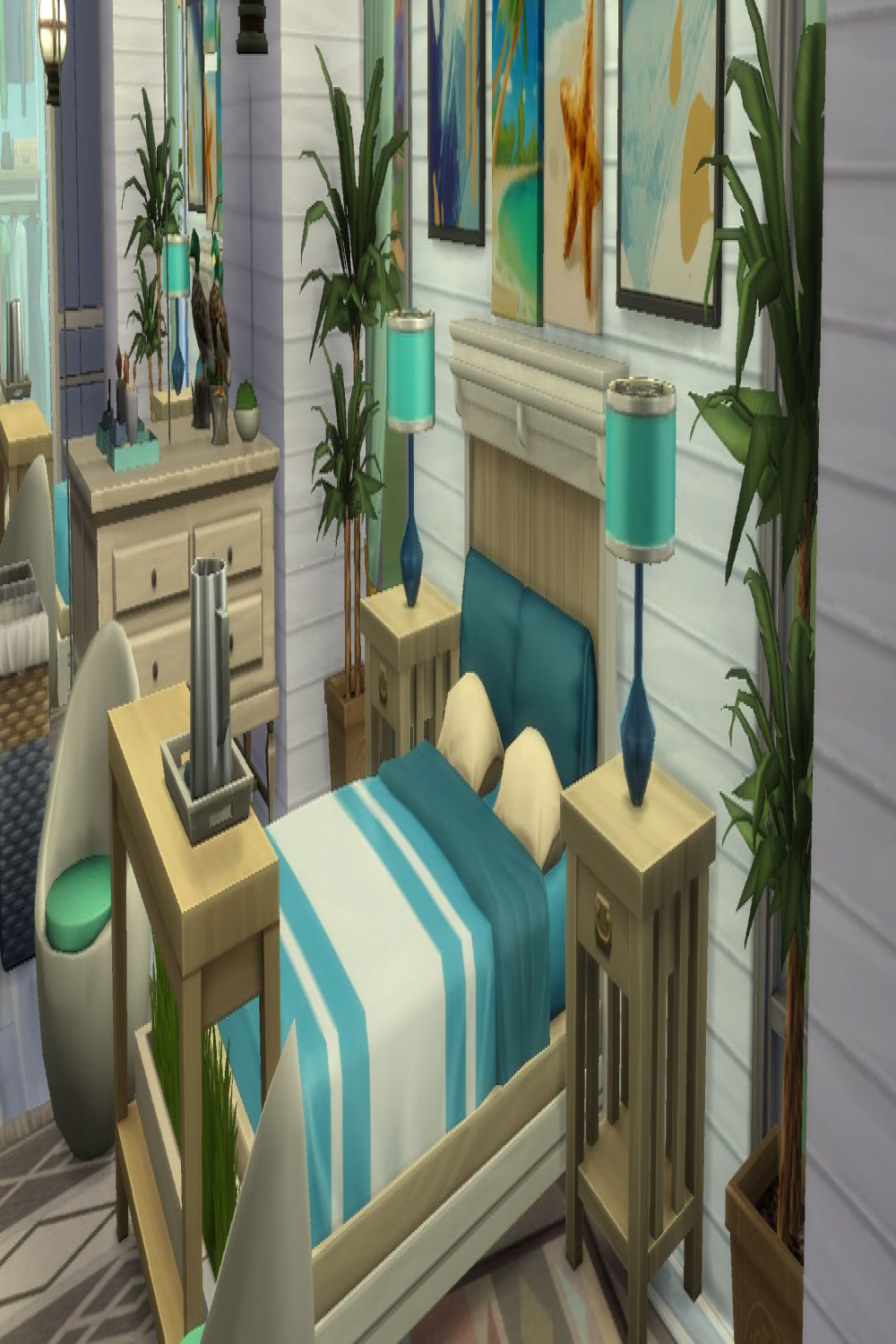 Sims  Seaside Themed Master Bedroom Gallery Download  Bri K