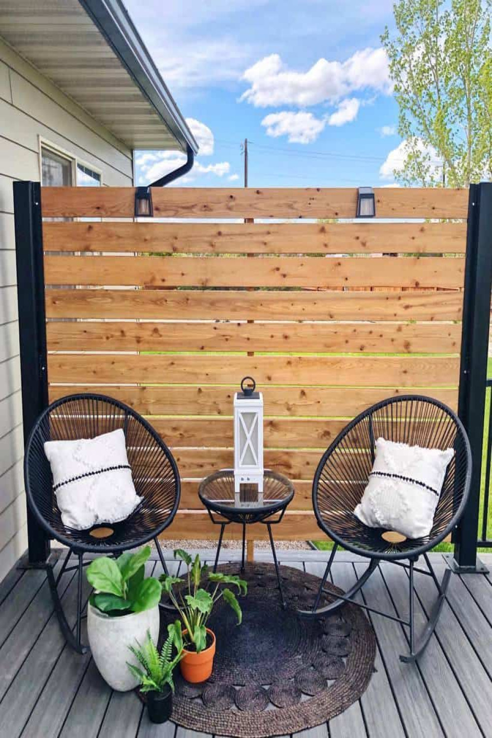 The Top  Patio Privacy Ideas - Next Luxury  Small outdoor